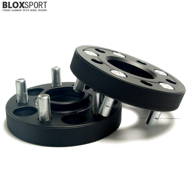 BLOXSPORT 25mm Forged Aluminum 7075-T6 Wheel Spacers for Evoque